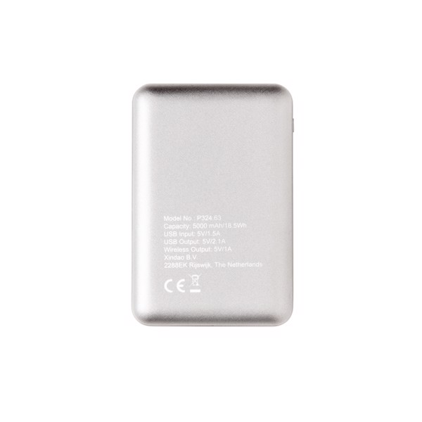 5.000 mAh Wireless 5W Pocket Powerbank