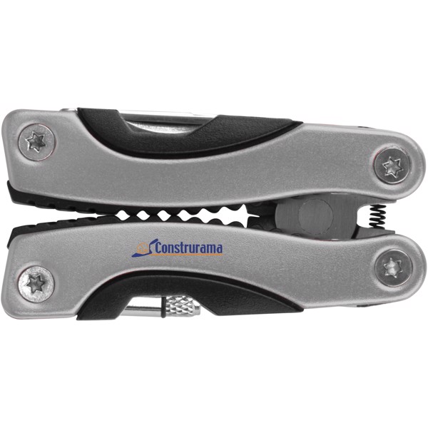 Casper 8-function multi-tool with LED flashlight - Silver