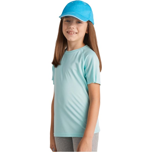 Bahrain short sleeve kids sports t-shirt - Pink Fluor / 8