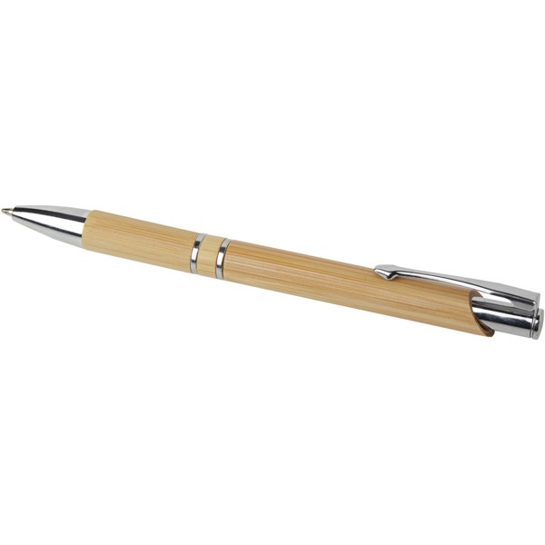 Wicker bamboo ballpoint pen (black ink)