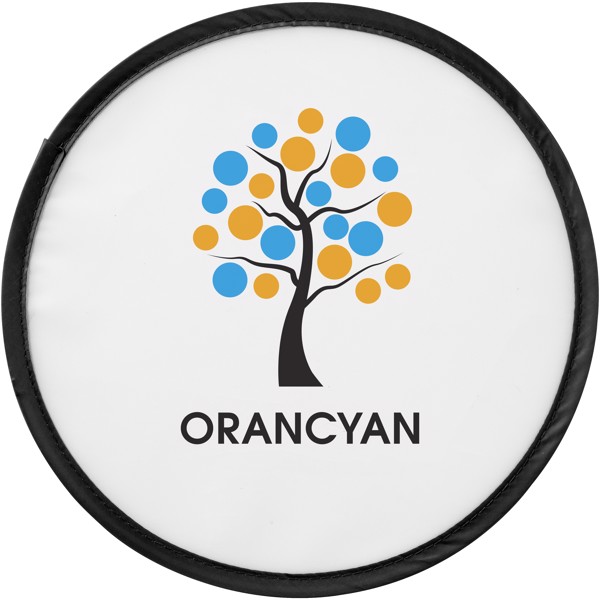 Florida frisbee with pouch - White