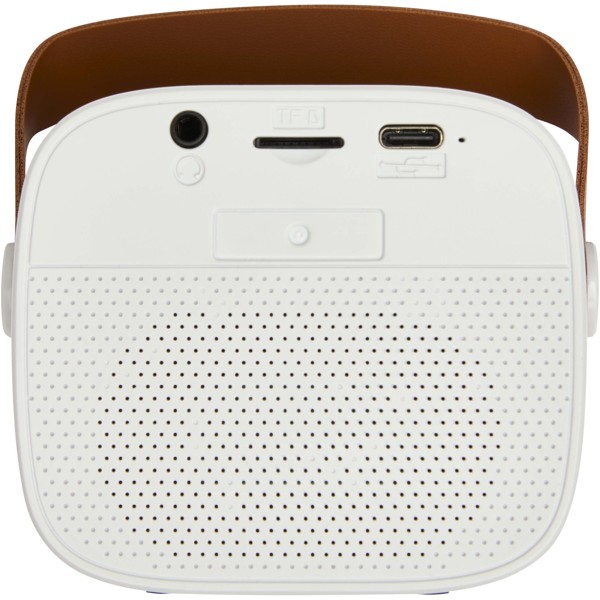 Diya 3W wireless recycled plastic speaker - White