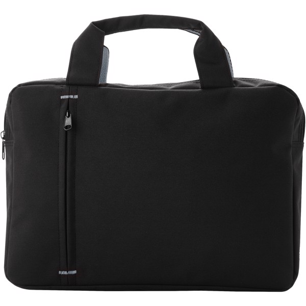 Detroit conference bag - Solid black / Grey