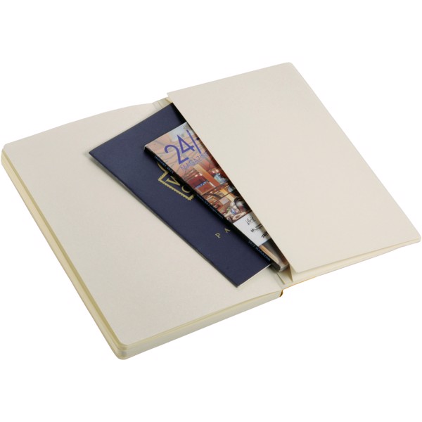Classic A5 soft cover notebook - Yellow