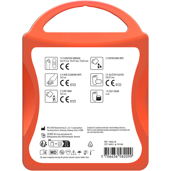 MyKit Active lifestyle - Transparent Red