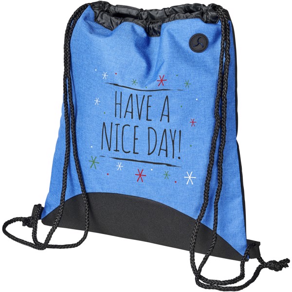 Street drawstring backpack - Process blue