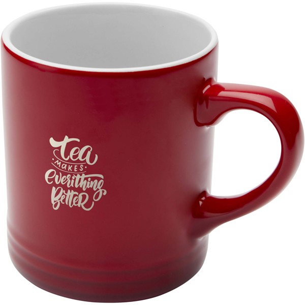 Laguna 330 ml ceramic mug - Red