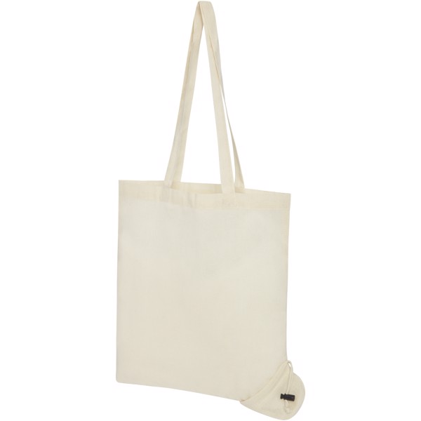 Patna 100 g/m² cotton foldable tote bag