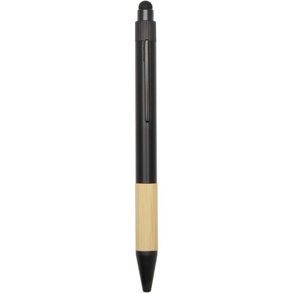 Carmen A5 hard cover notebook and ballpoint pen gift set (black ink)