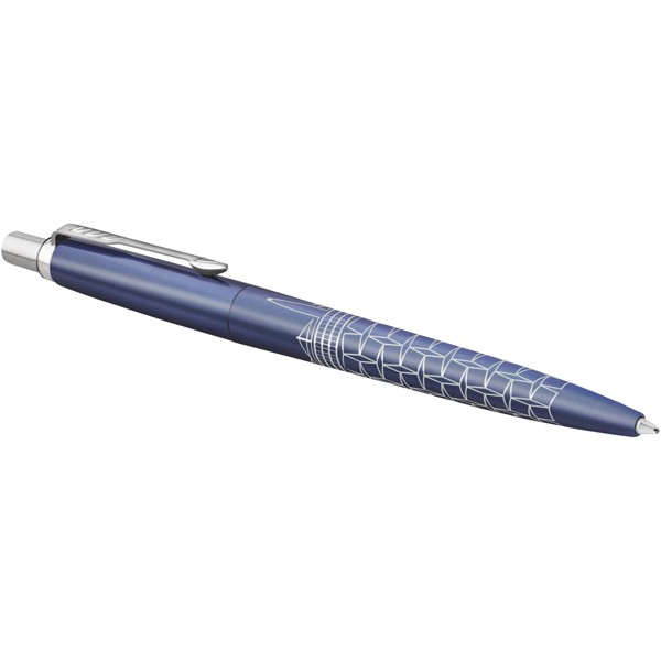 Parker Jotter SE Global Icons colour trim ballpoint pen (blue ink) - Electric Blue
