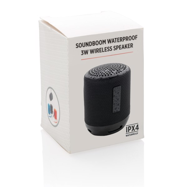 Soundboom waterproof 3W wireless speaker