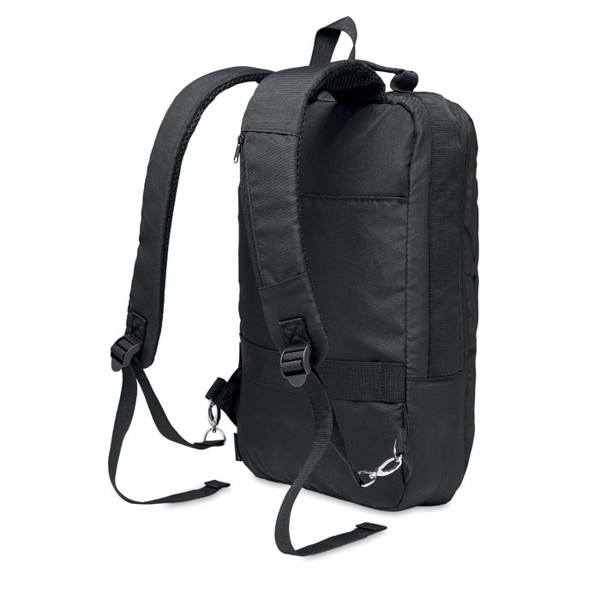 Laptop backpack in 300D RPET Singapore