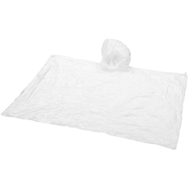 Huko disposable rain poncho with storage pouch