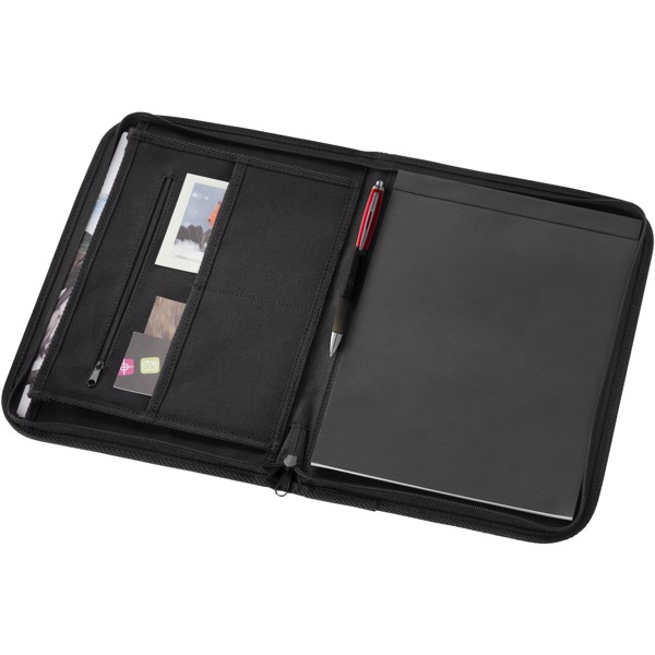 Berkely A4 zippered portfolio