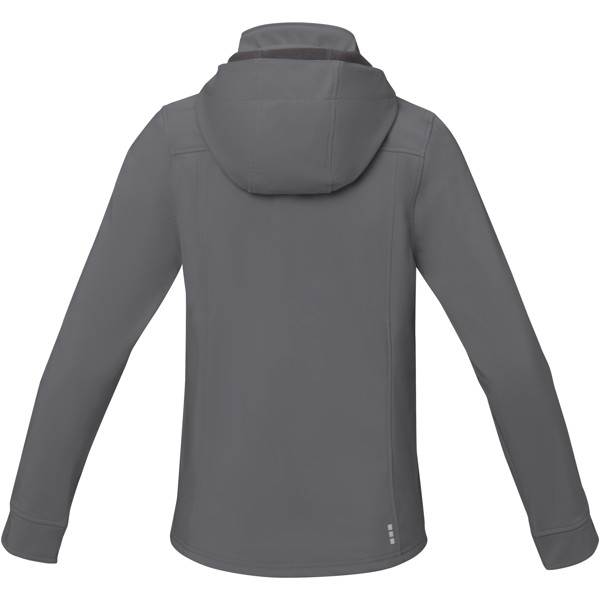 Langley women's softshell jacket - Steel Grey / XL