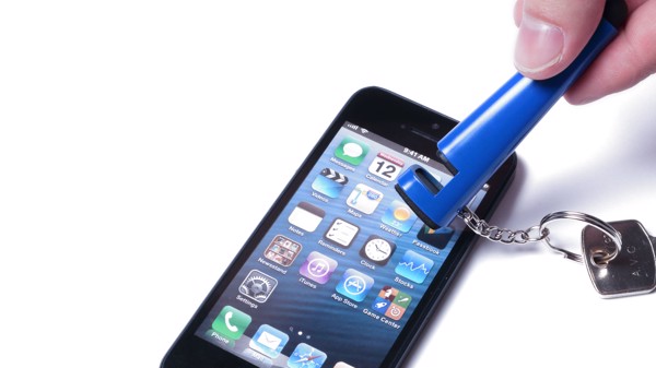 Stylus Touch Pen Mobile Holder Rontil - White