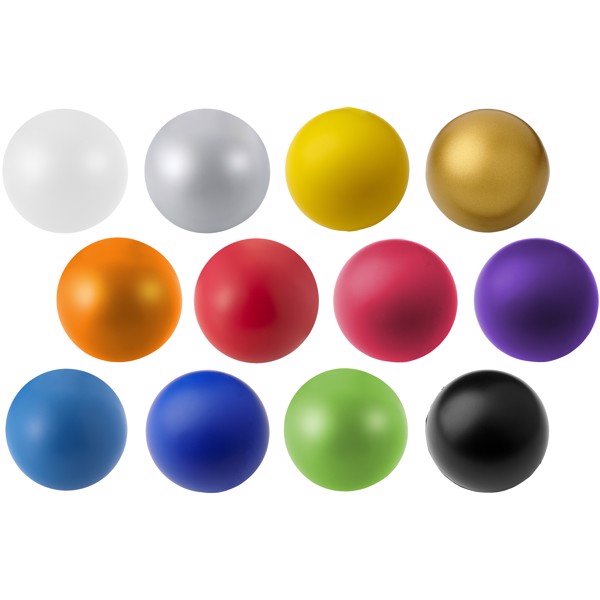 Cool round stress reliever - Red