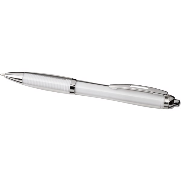Nash PET ballpoint pen - Transparent clear