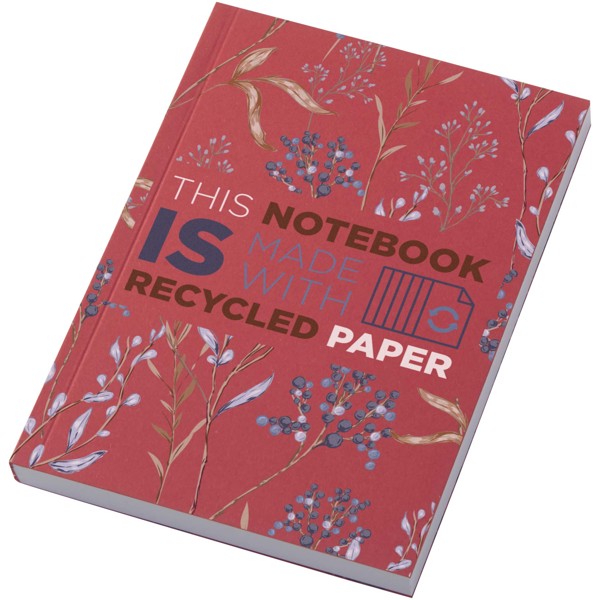 Novella Austen A6 recycled soft cover notebook - 100 sheets - Red