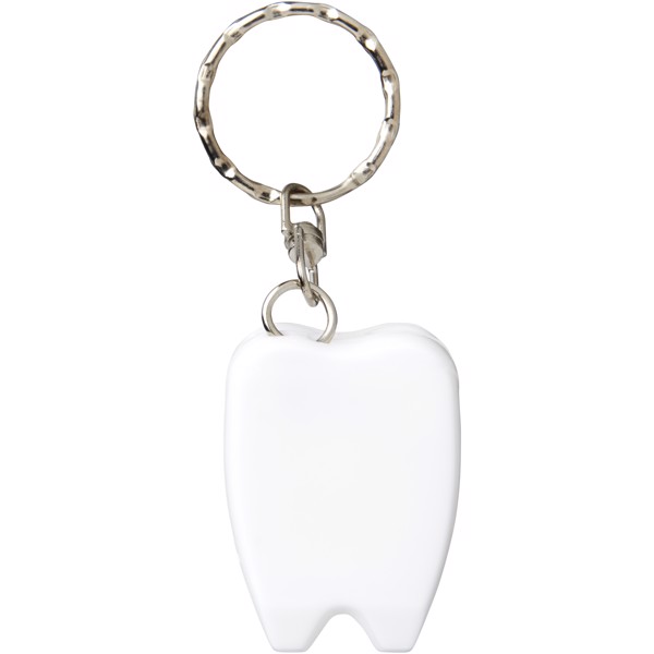 Demi dental floss keychain