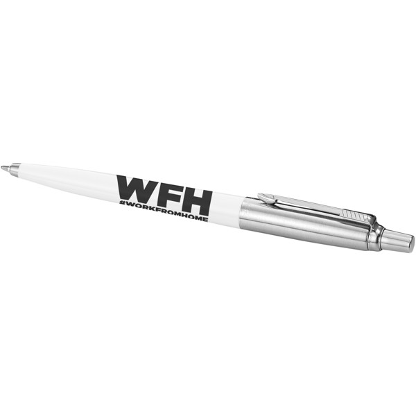 Jotter ballpoint pen - White / Silver