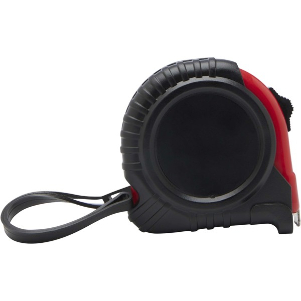 Score 5 metre tape measure with belt clip - Red
