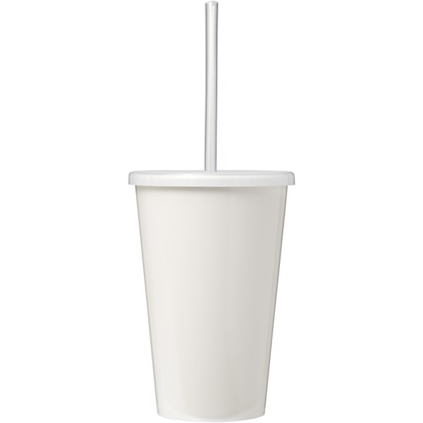 Vaso de pared doble de 350 ml Brite-Americano® - Blanco