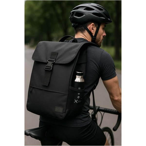 SCX.design D12 500 ml insulated stainless steel water bottle with straw