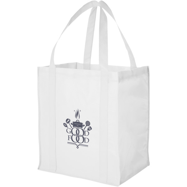 Liberty bottom board non-woven tote bag 29L - White
