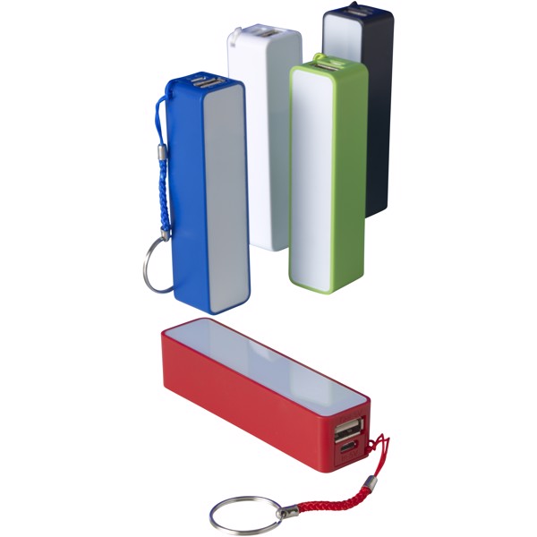 Jive 2000 mAh power bank - White