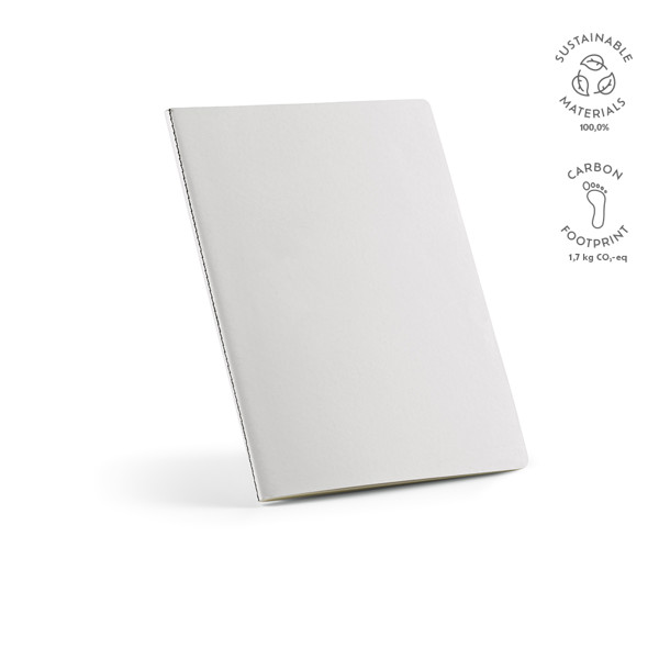 Bronte A4 Notebook - White