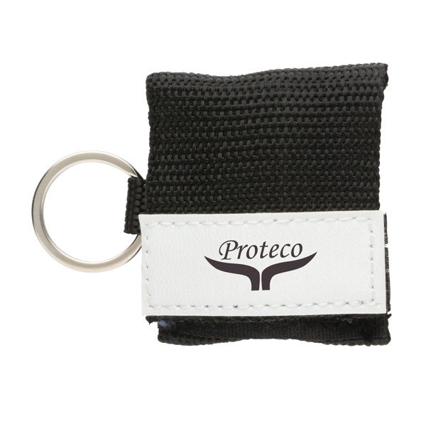 Keychain CPR mask - Black