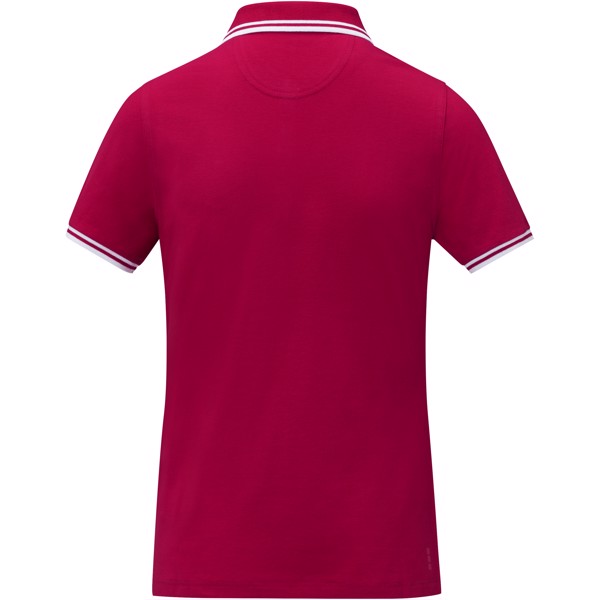 Amarago short sleeve women's tipping polo - Red / L
