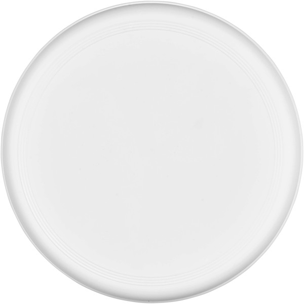 Orbit recycled plastic frisbee - White