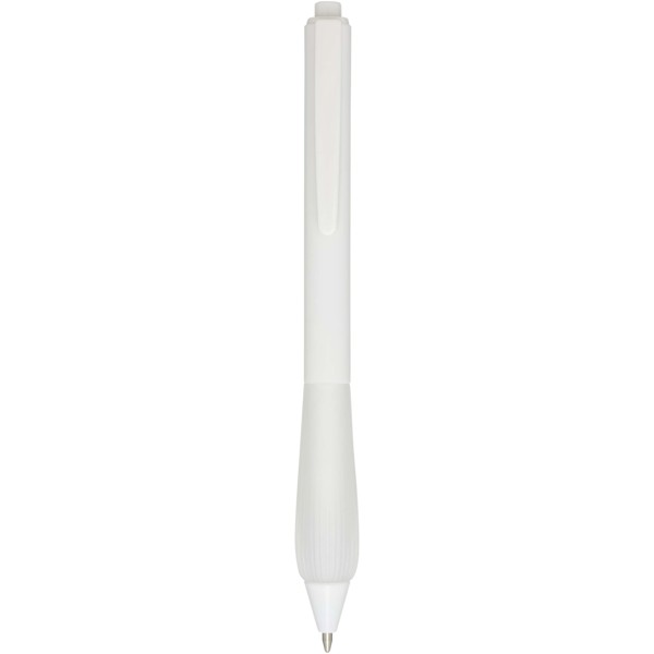 Lorena RABS ballpoint pen (black ink) - Transparent White
