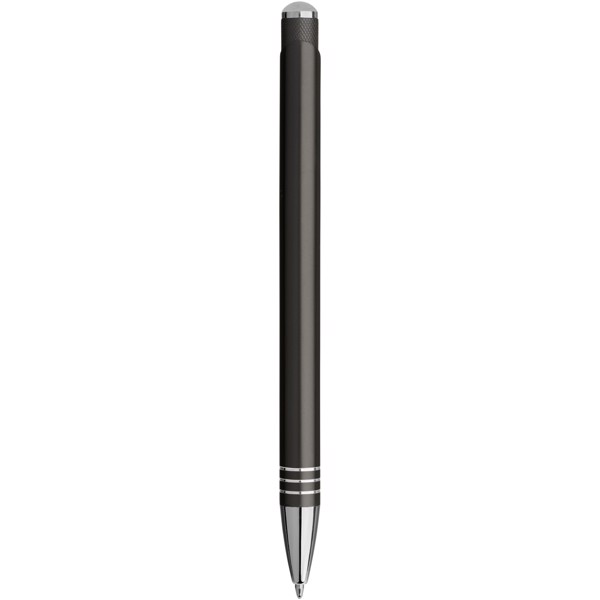 Izmir ballpoint pen with knurled pusher - Gun metal
