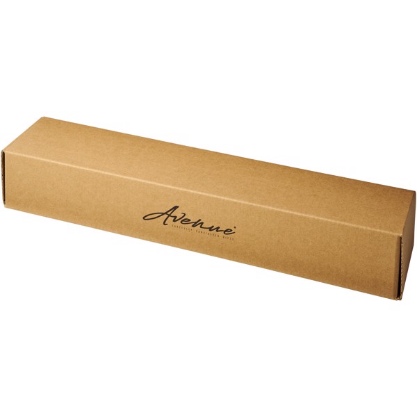 Orion 2-function bamboo shower brush and massager