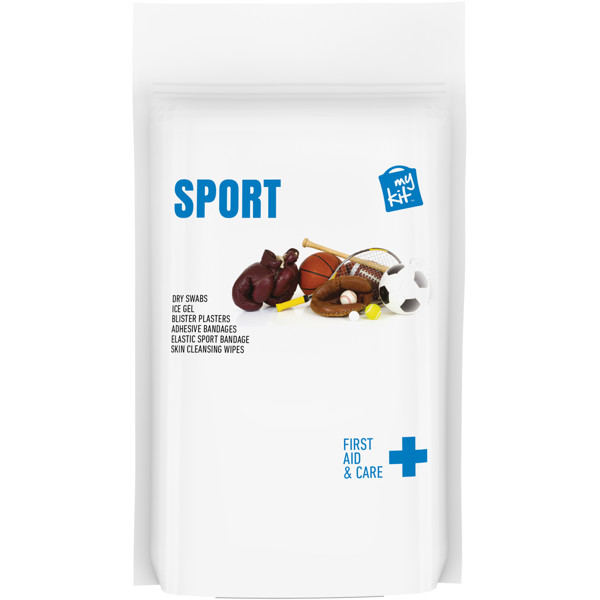 MyKit Sport First Aid Kit with paper pouch - White
