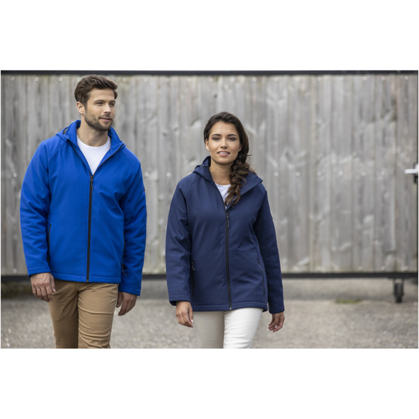 Notus men's padded softshell jacket - Red / 3XL