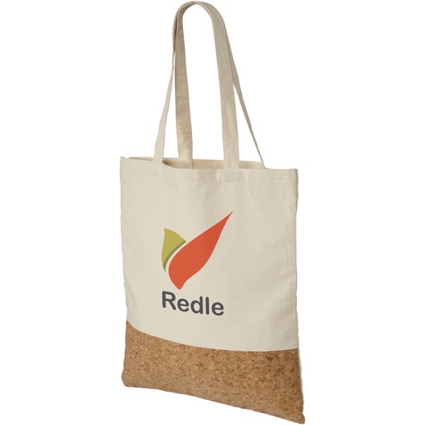 Cory 175 g/m² cotton and cork tote bag