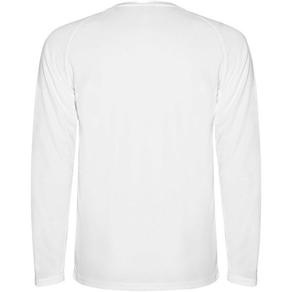 Montecarlo long sleeve men's sports t-shirt - White / S