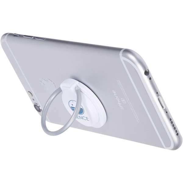 Loop ring and phone holder - White