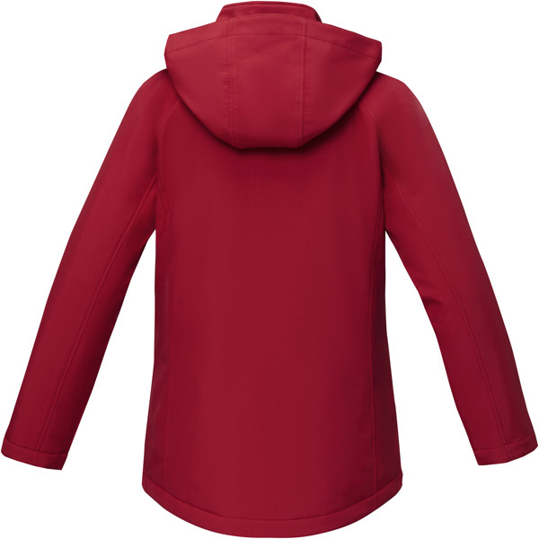 Notus women's padded softshell jacket - Red / XL