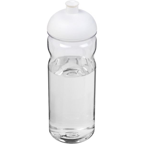 H2O Active® Base Tritan™ Bidón deportivo con Tapa Dome de 650 ml - Transparente / Blanco