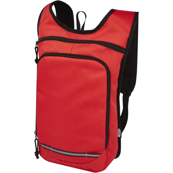 Trails GRS RPET outdoor backpack 6.5L - Red