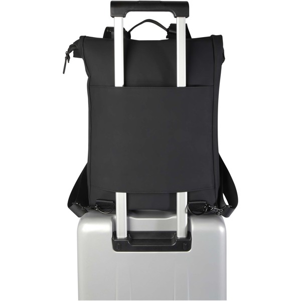 Turner 15.6\" GRS recycled roll-top laptop backpack 12L