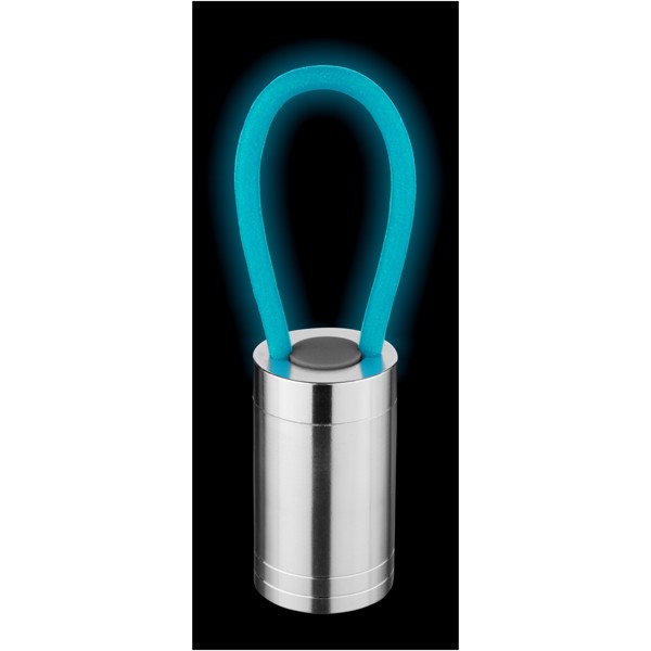 Svítilna Vela se 6 LED a svítícím popruhem - Process blue