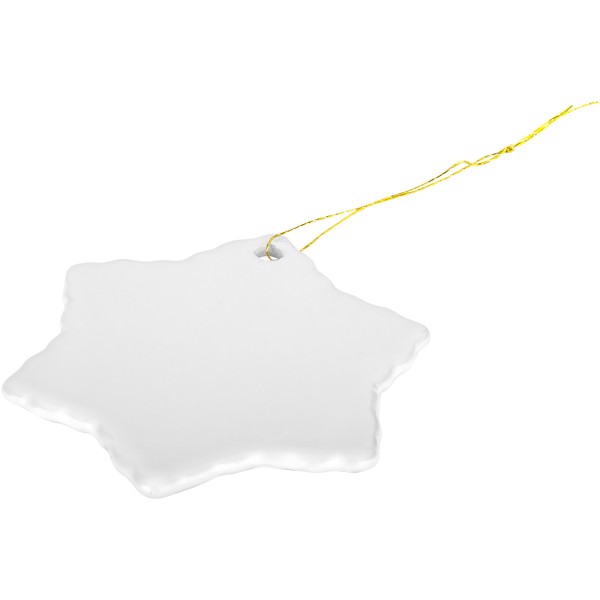 Ceramic christmas ornament