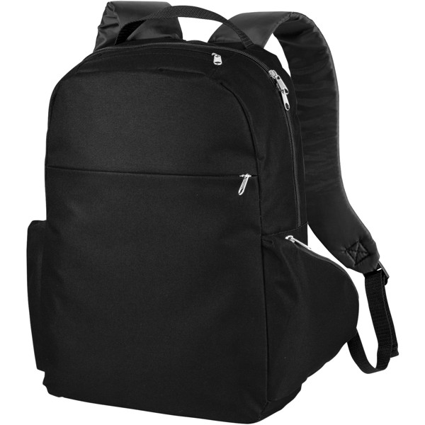Slim 15\" laptop backpack 15L - Black