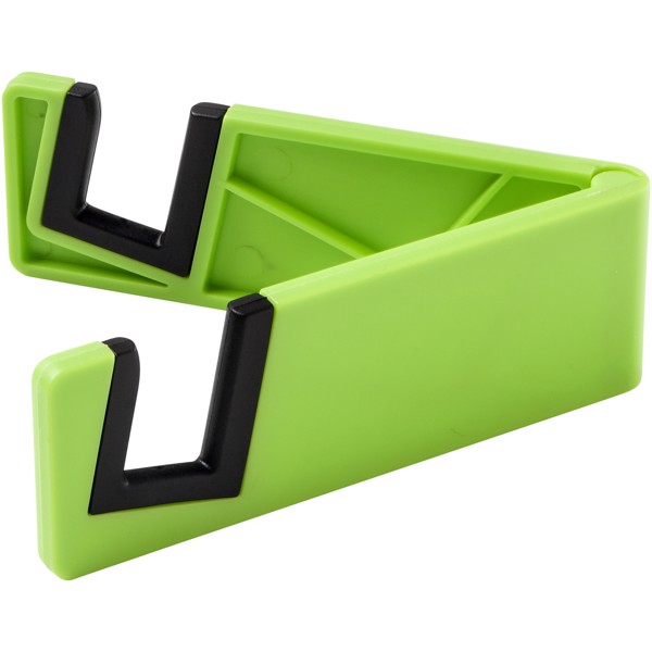 Slim device stand for tablets and smartphones